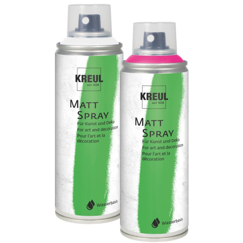 KREUL spuitverf MATT SPRAY, bruin, mat, 200 ml