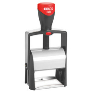 COLOP tekststempel Classic 2400, 6-regelig, zelfinkleurend, 27 × 58 mm