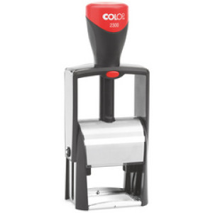COLOP tekststempel Classic 2300, 7-regelig, zelfinkleurend, 30 × 45 mm