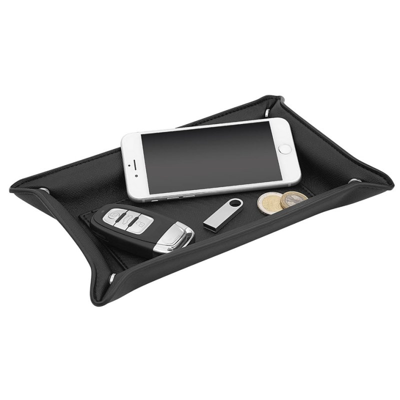 WEDO organiseur de poche, cuir synthétique, noir, 230×150×35 mm