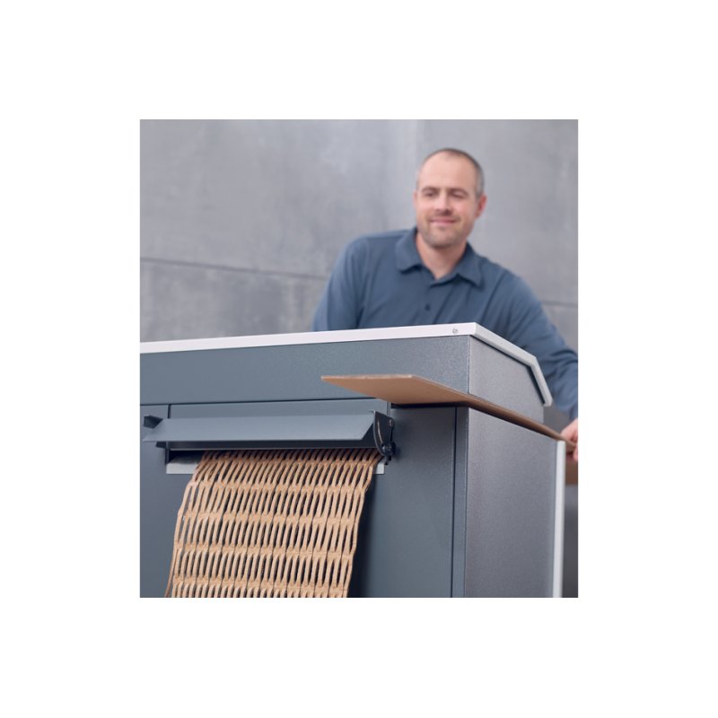 HSM machine de coussins d'emballage ProfiPack P425, largeur d'alimentation 425 mm, gris clair/anthracite