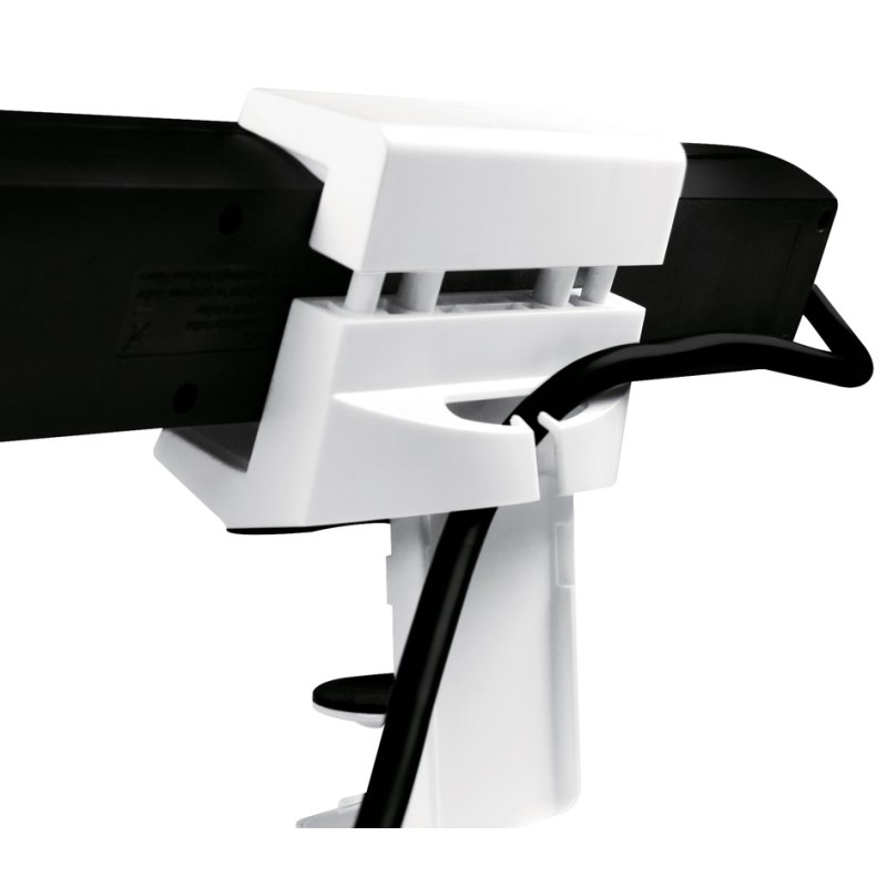 LogiLink clamp holder for power strips, white, adjustable 50-70 mm