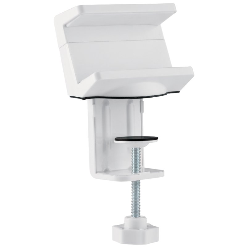 LogiLink clamp holder for power strips, white, adjustable 50-70 mm