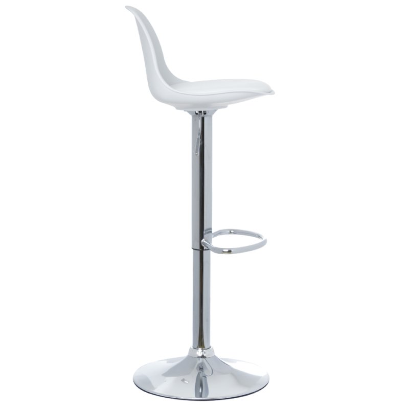PAPERFLOW tabourets BOBBA, noir, hauteur réglable 590-710 mm, lot de 2