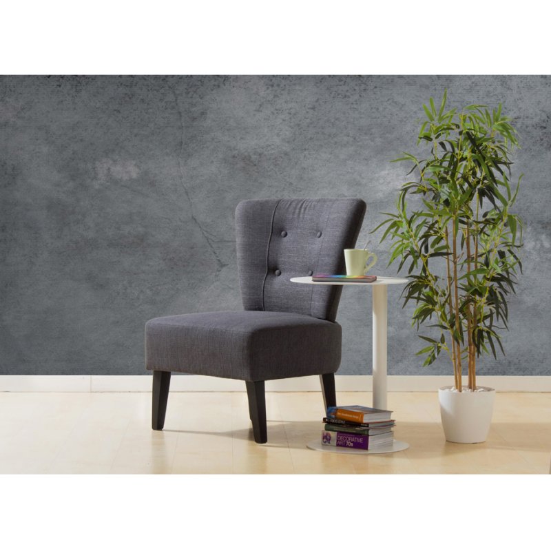 PAPERFLOW visitor chair Bright, saffron yellow/black, solid beech wood