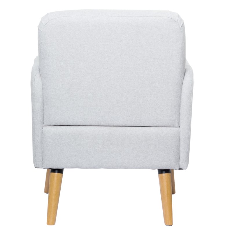 PAPERFLOW Chaise visiteur Brooks, safran, structure en bois de hêtre massif