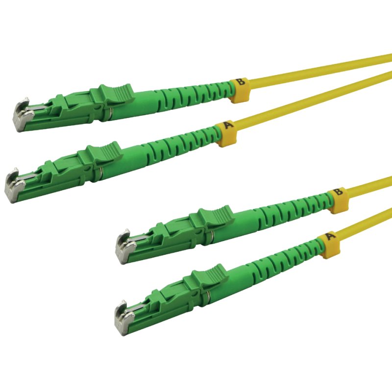 LogiLink Professional glasvezel patchkabel, LSH-duplex OS2 singlemode, 20 m, geel