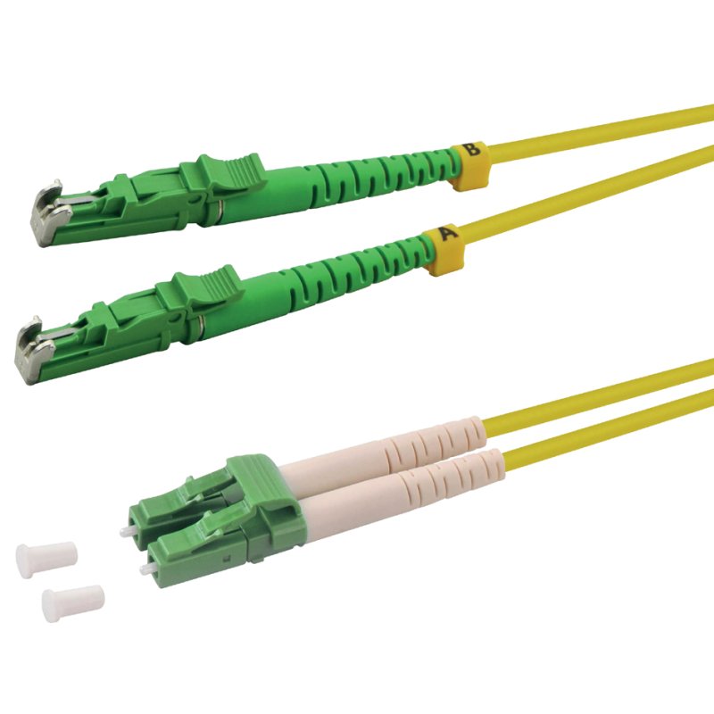 LogiLink Professional fibre optic patch cable, LSH Duplex to LC Duplex, OS2, 15 m