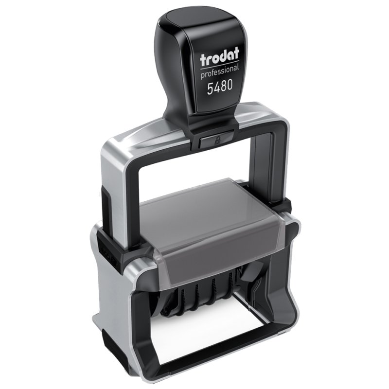trodat datumstempel Professional 4.0, configureerbaar, zelfkleurend, 66×45 mm