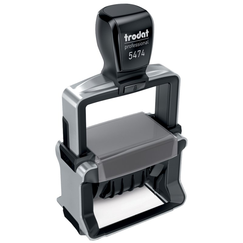 trodat datumstempel Professional 4.0 5474, configureerbaar, zelfkleurend, 58×38 mm
