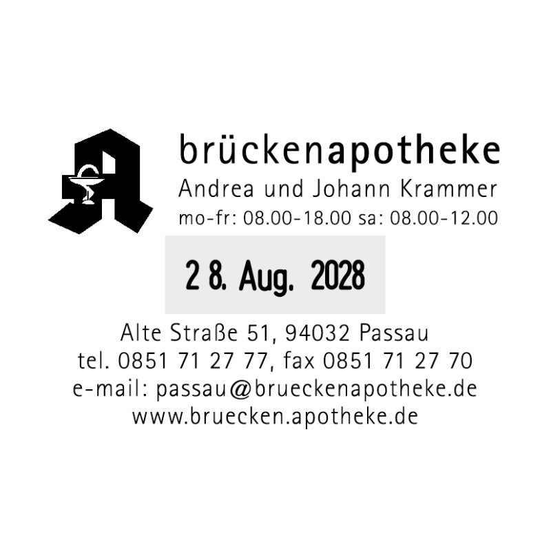 trodat datumstempel Professional 4.0 5474, configureerbaar, zelfkleurend, 58×38 mm