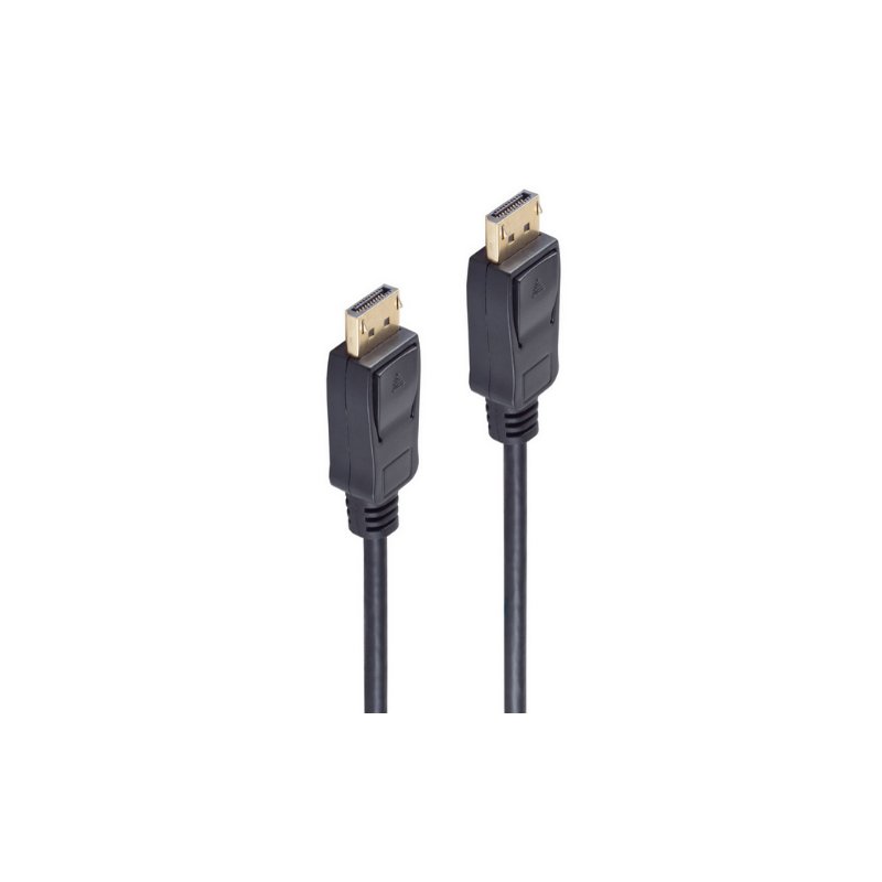 shiverpeaks DisplayPort kabel, 3,0 meter, 4K/UHD, zwart