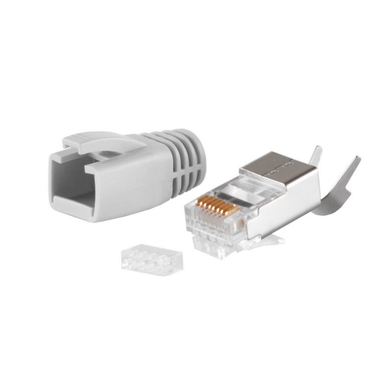 shiverpeaks basisstekker-set RJ45, cat.5e-8, zwart, 10 stuks