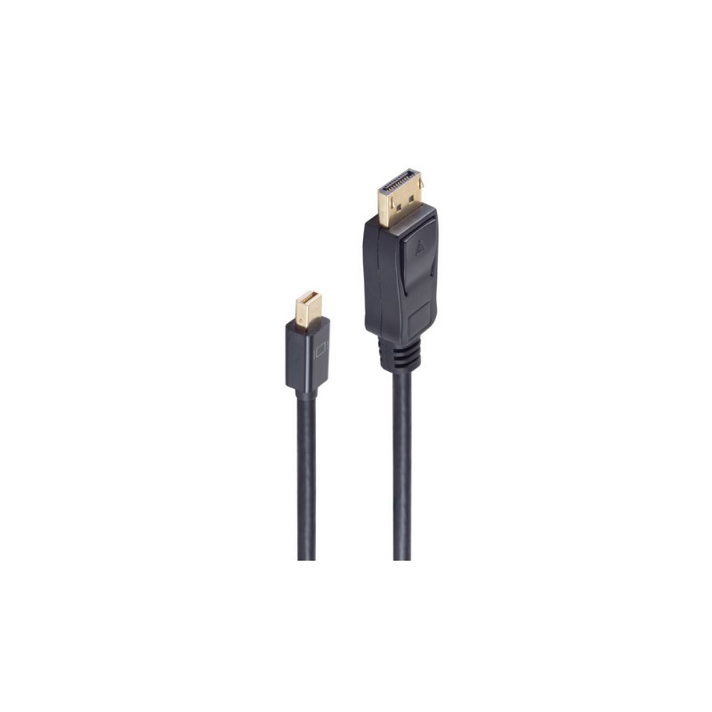 shiverpeaks DisplayPort kabel, 2 meter, zwart, 4K