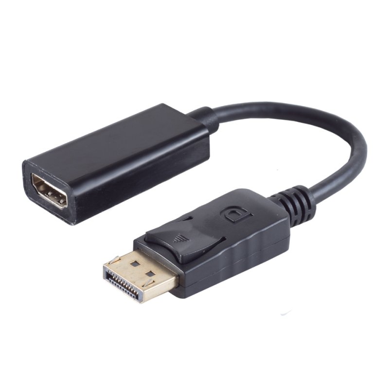 shiverpeaks adapter DisplayPort naar HDMI, DisplayPort 1.1, zwart