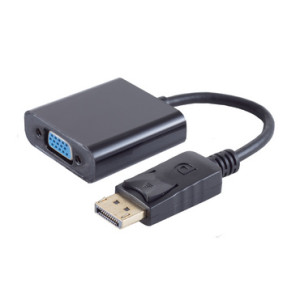 shiverpeaks DisplayPort naar VGA adapter, zwart, 1080p, ABS behuizing