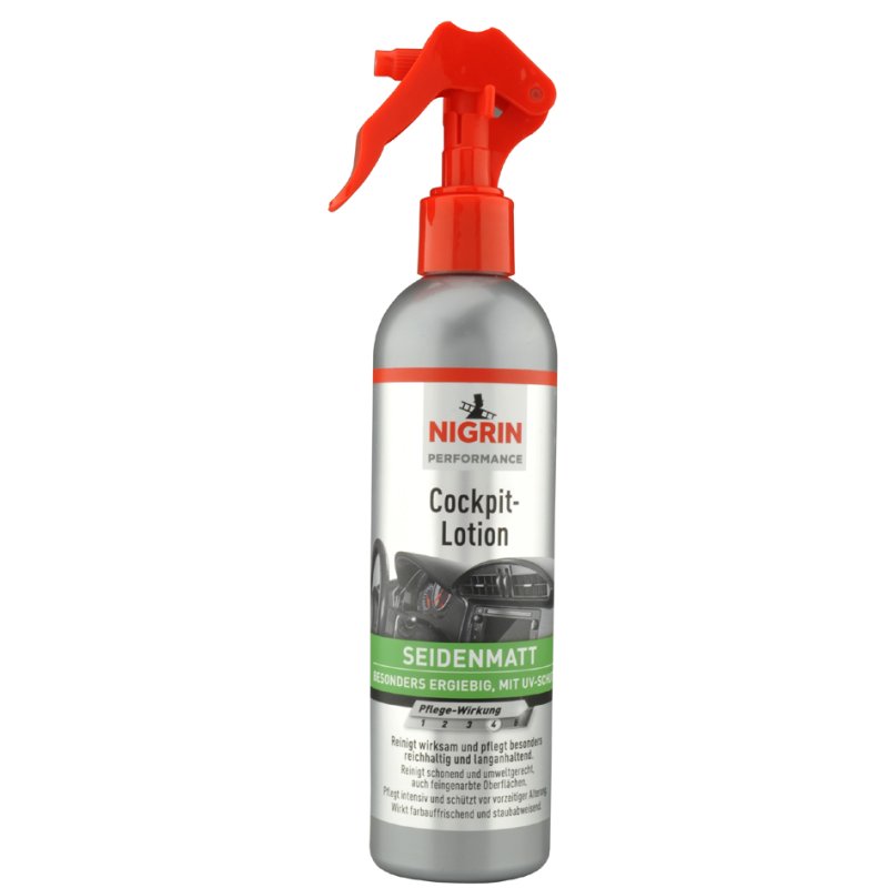 NIGRIN Performance dashboard lotion, satin matt finish, 300 ml