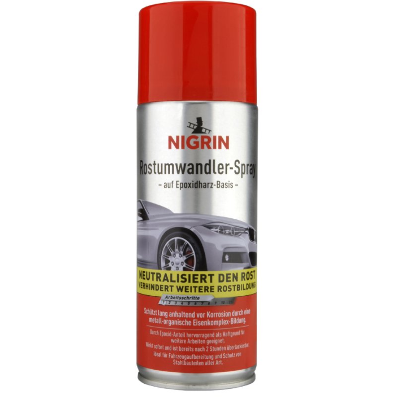 NIGRIN rust converter spray, 400 ml