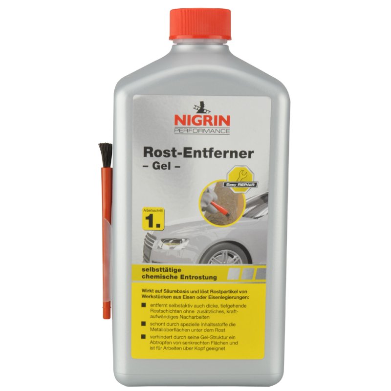 NIGRIN dissolvant de rouille gel, 1 litre