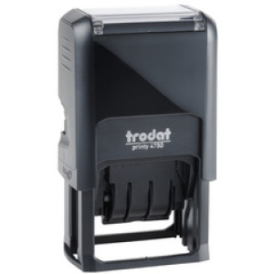 trodat datumstempel Printy 4.0 4750/L Geboekt, zelfinkleurend, 40×23 mm
