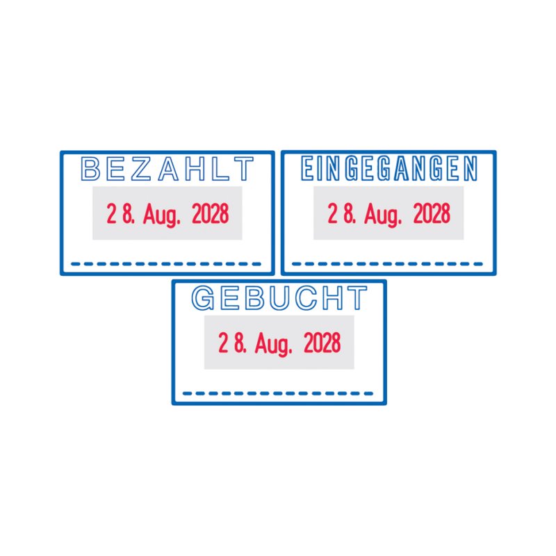 trodat datumstempel Printy 4.0 4750/L Ontvangen, zelfinkleurend, 40×23 mm