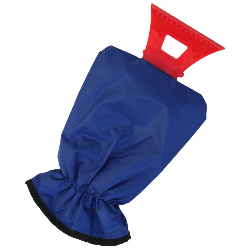 IWH grattoir à glace avec gant, bleu, hydrofuge, 310 mm