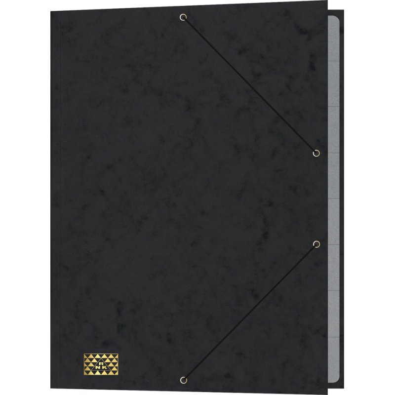 RNK Verlag conference folder A4, 9 compartments, blue