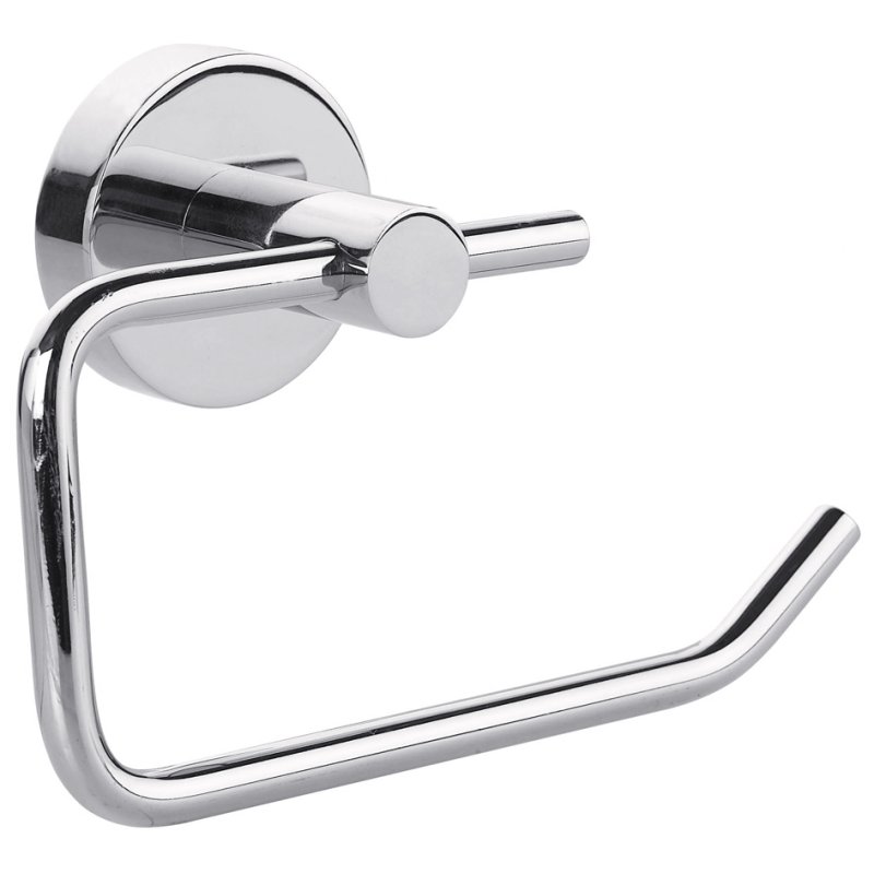 tesa toiletrolhouder SMOOZ, verchroomd, plakstrip, herbruikbaar