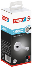 tesa toiletrolhouder SMOOZ, verchroomd, zonder boren, herbruikbaar