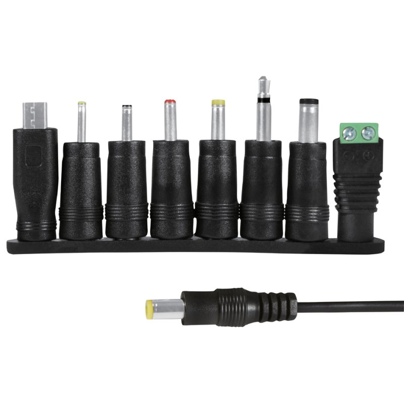 LogiLink adaptateur universel, 12 watts, 3-12 volts, noir