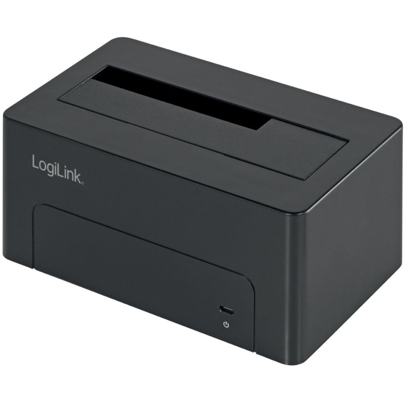 LogiLink Station d'accueil USB 3.1, 2,5"/3,5" SATA, plastique noir