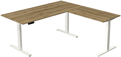 kerkmann zit-sta bureau Move 3, elektrisch verstelbaar, esdoorn, 180×80 cm