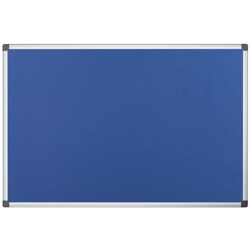 Bi-Office vilttafel Maya, 1800 × 1200 mm, blauw