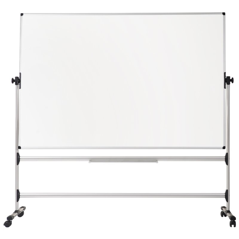 Bi-Office tableau blanc mobile Earth, émaillé, magnétique, 1800×1200 mm