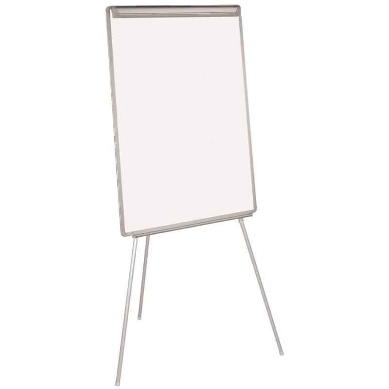 Bi-Office tableau de conférence Earth, 70×100 cm, hauteur ajustable, gris