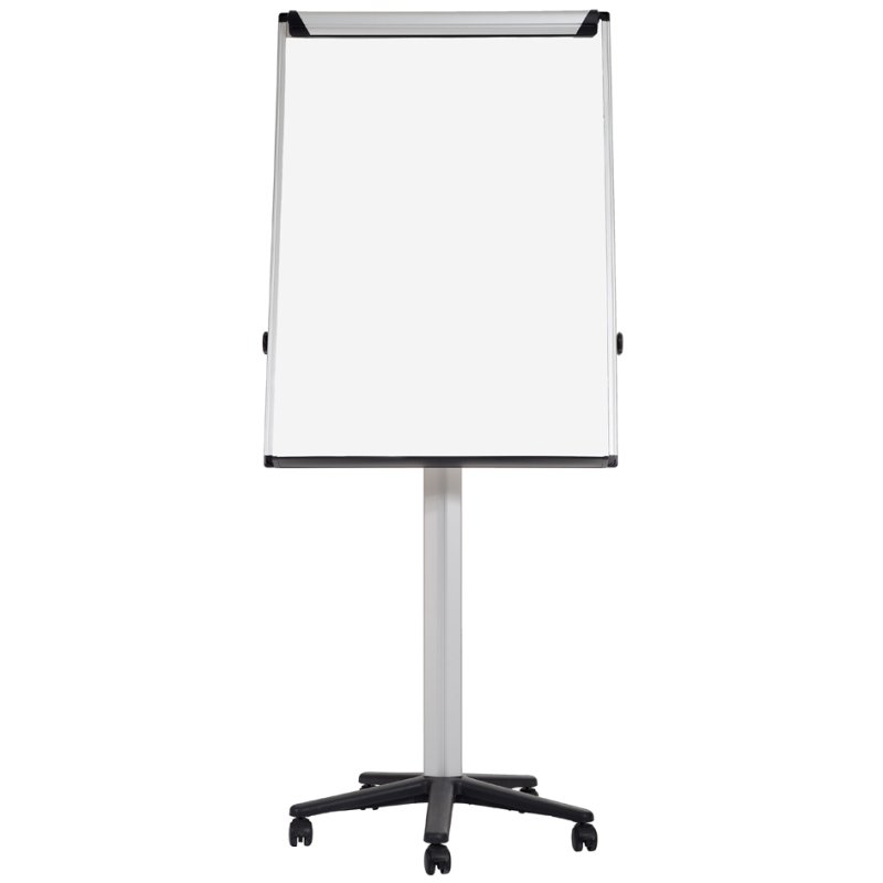 Bi-Office mobiel flipchart Earth, 700×1000 mm, grijs, magnetisch