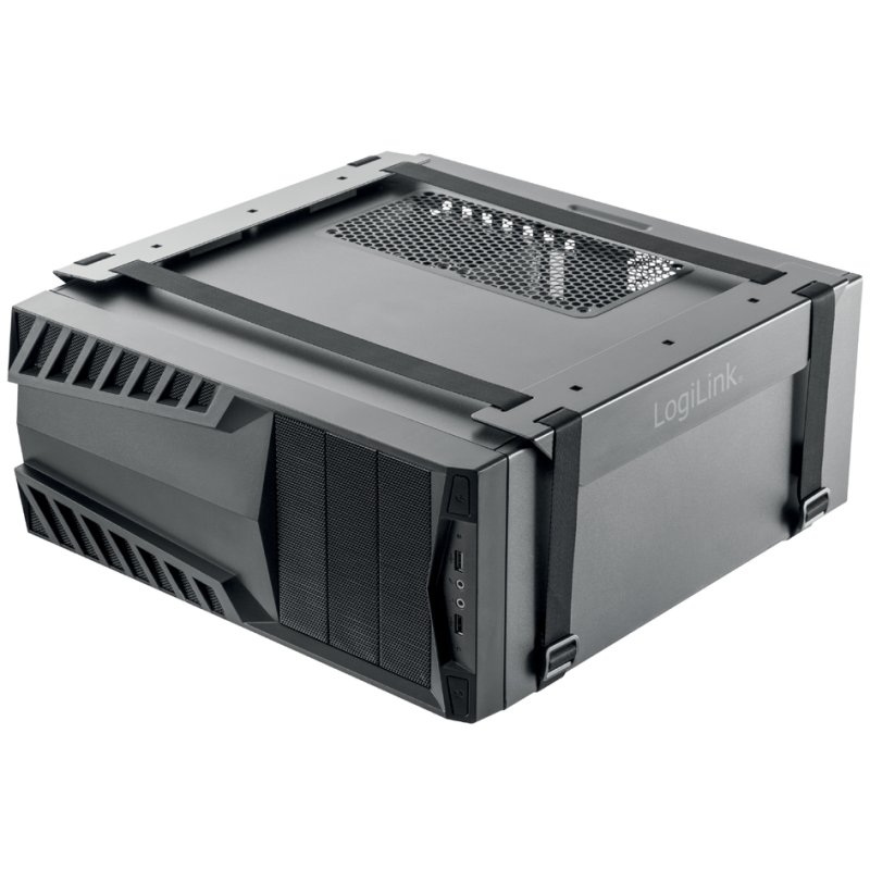 LogiLink CPU mounting system with steel strap, black, adjustable 340-540 mm