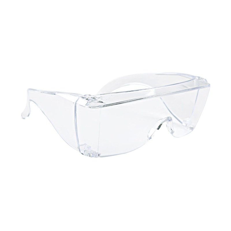 HYGOSTAR safety goggles for spectacle wearers, transparent, polycarbonate lens