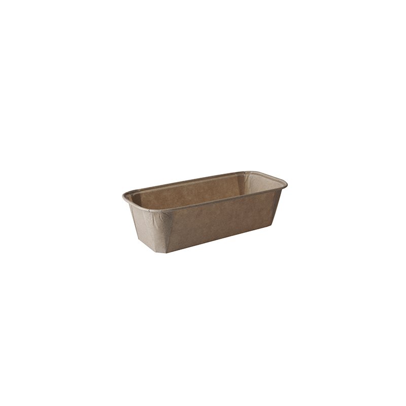 PAPSTAR moule de cuisson carré, brun, 167 ml, 50 pièces