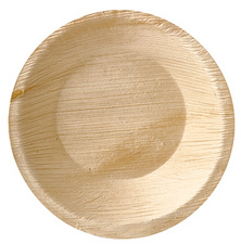 PAPSTAR palmblad kom 'pure', rond, 180 ml, 25 stuks