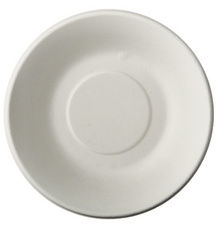 PAPSTAR suikerriet schaal rond, wit, 380 ml, 50 stuks