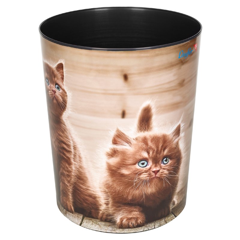 Läufer waste bin kittens, 13 litres, PP