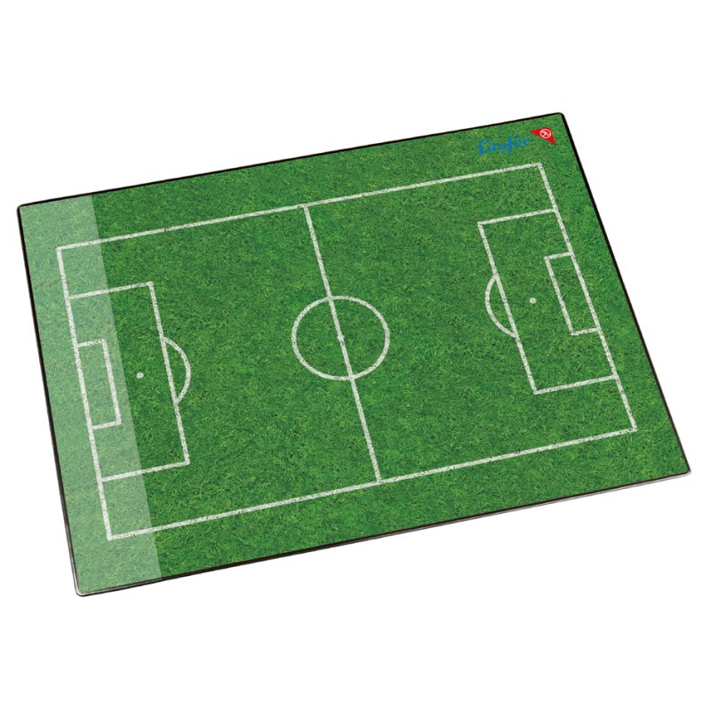 Läufer Sous-main terrain de football, 400×530 mm, plastique, antidérapant