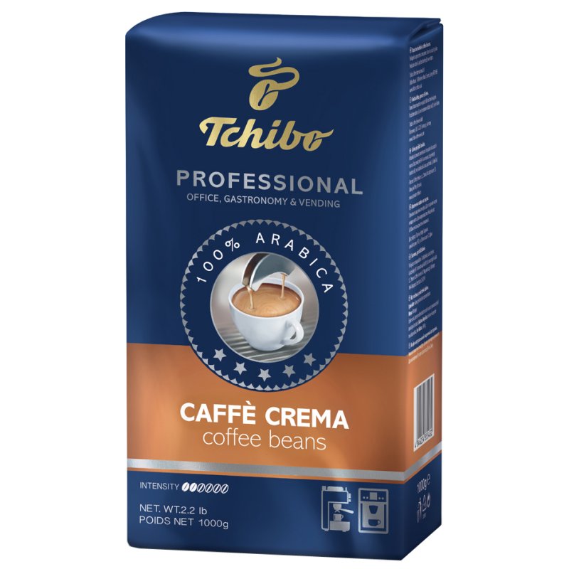 Tchibo coffee beans Professional Caffè Crema, whole beans, 1000 g