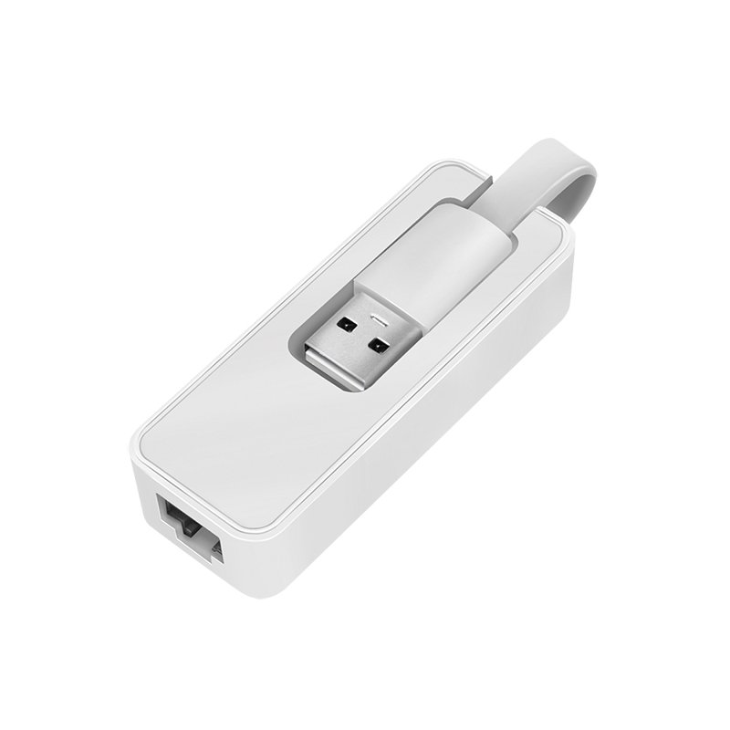 LogiLink USB 2.0 naar RJ45 ethernet adapter, wit, 10/100 Mbit/s