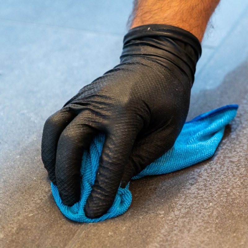 HYGOSTAR gants nitrile Power Grip, sans poudre, XL, orange, 50 pièces