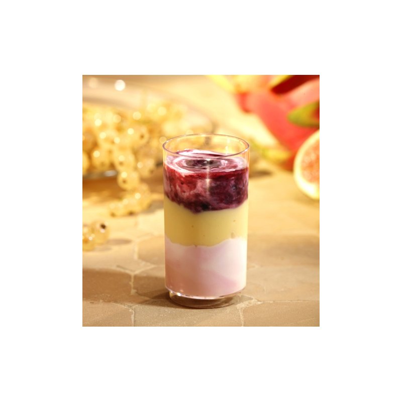 STARPAK boîtes à doigts rondes, transparent, 60 ml, 30 pièces