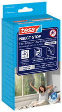 tesa pollengaas voor ramen, 1,80 m × 1,50 m, antraciet