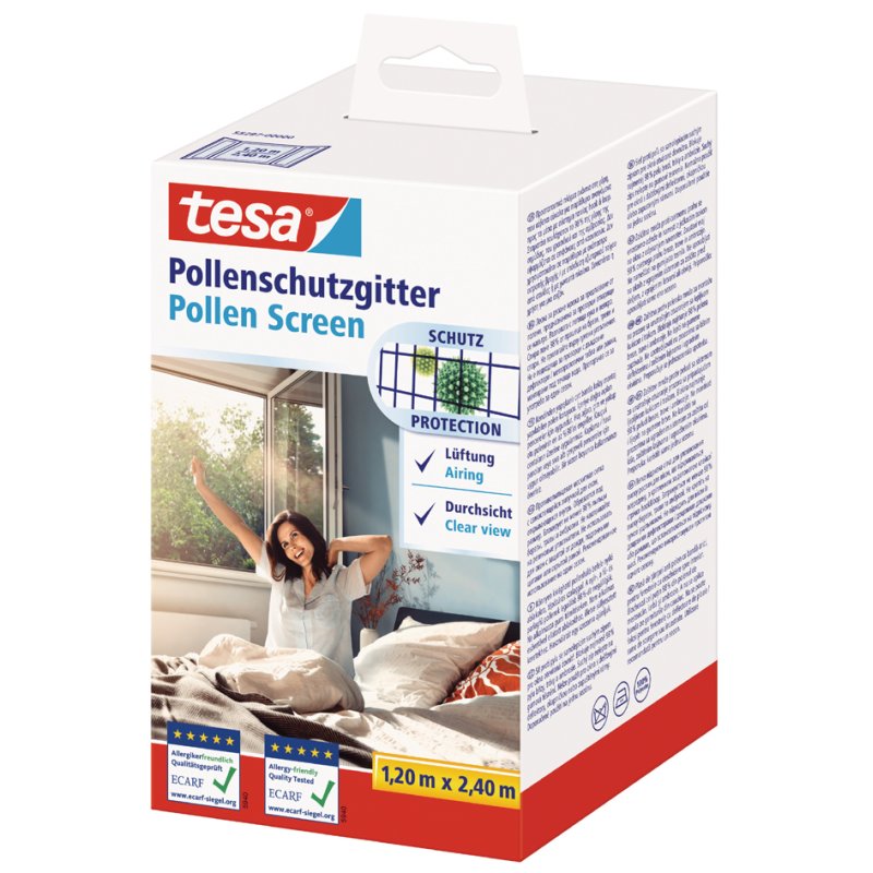 tesa moustiquaire pour fenêtres, 1,50 m × 1,30 m, anthracite