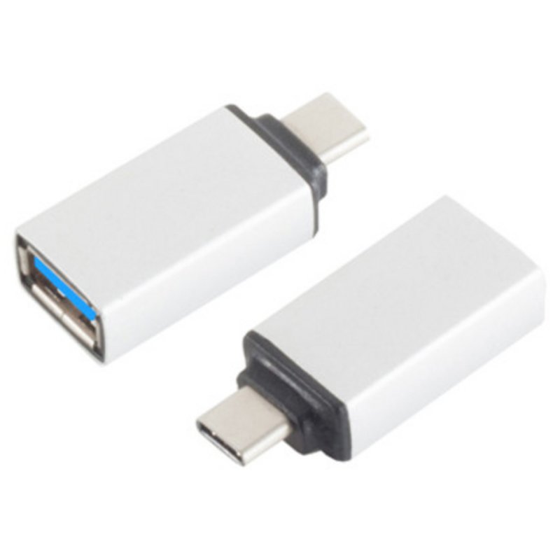 shiverpeaks USB 3.1 adapter, C-stekker naar A-koppeling, 5000 Mbit/s, zilver